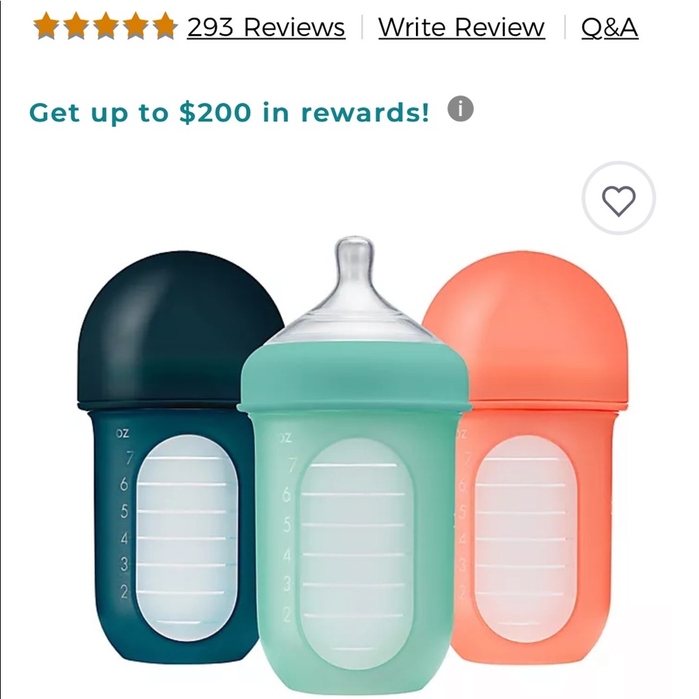 Boon baby bottles